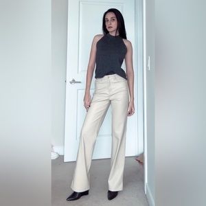 Faux Leather Pants
